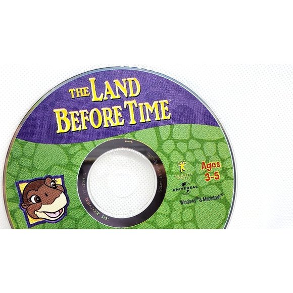 The Land Before Time Ages 3-5 2004 Preschool Adventure Windows & Macintosh DVD - Picture 2 of 4